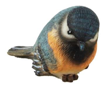 Preview: Bezauberndes 4er Set Rotkehlchen - Höhe ca. 5 cm